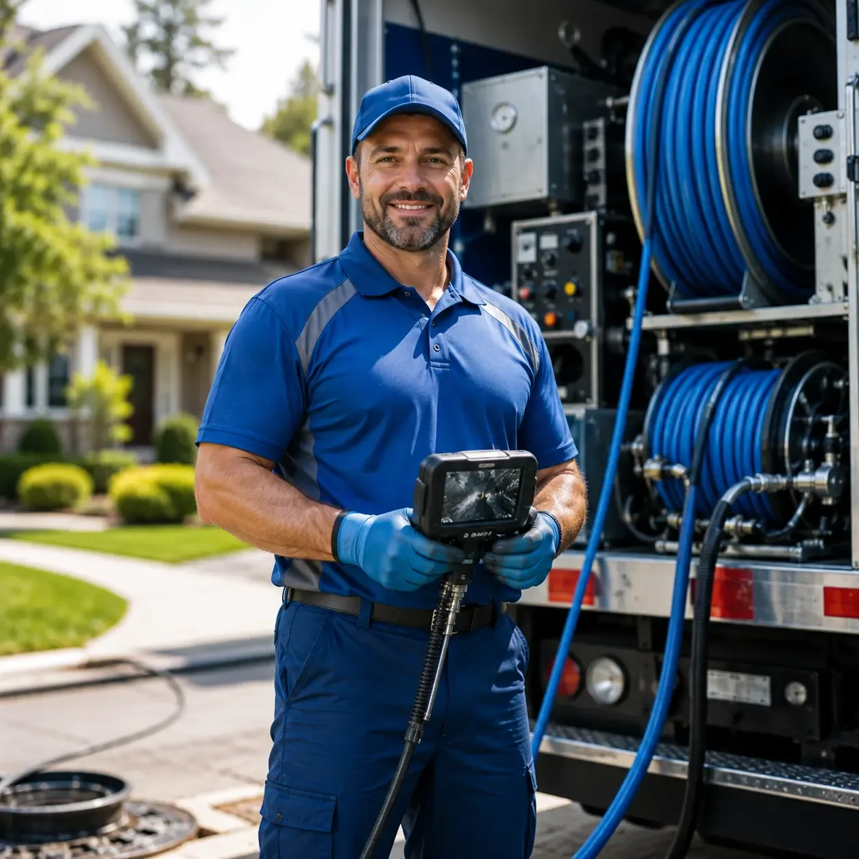 Local outdoor drain cleaning specialists in West Chester, IA